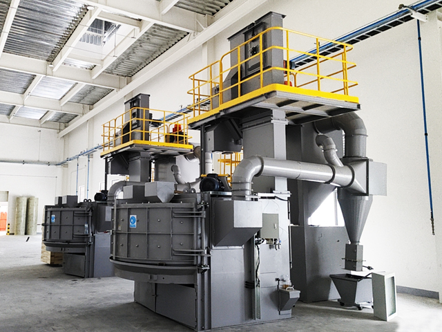 转台式抛丸清理机